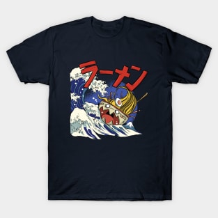 Great Wave Off Ramen T-Shirt